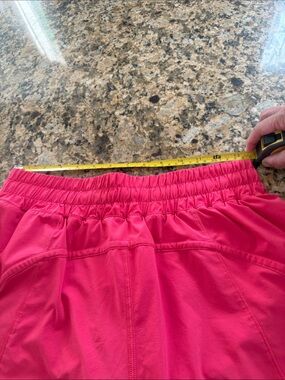 Lululemon Bright Pink Athletic Skirt with Elastic Waist see measurements no tag
